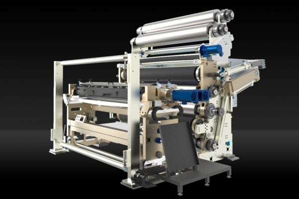 Heracle Maflex doppio goffratore laminatore per linee tissue ad alte prestazioni