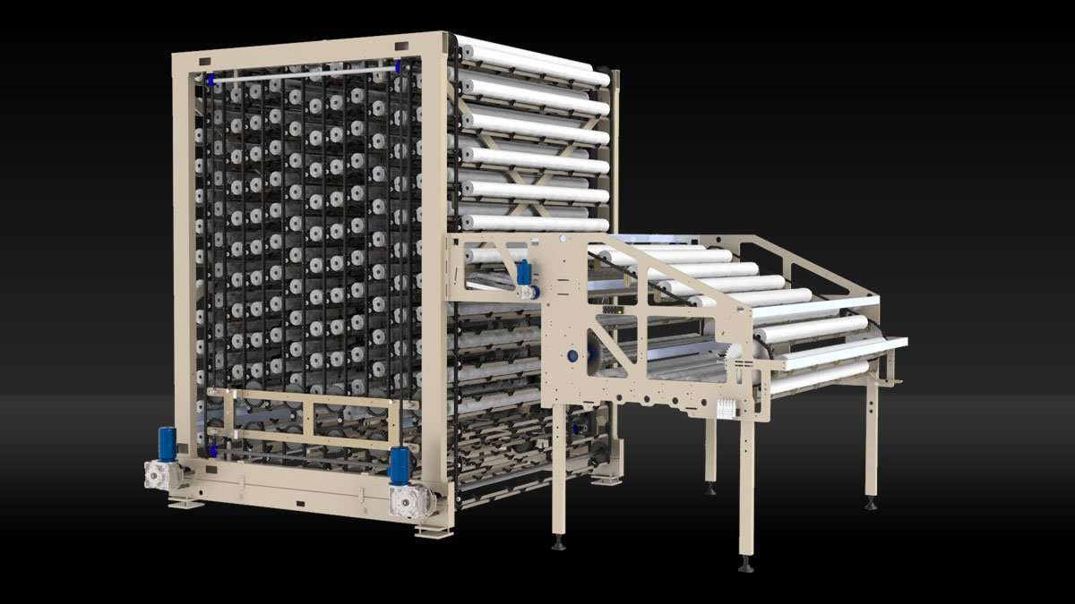 3D rendering of Accumulators LA80, LA100, LA130, LA200, and LA300 by Maflex