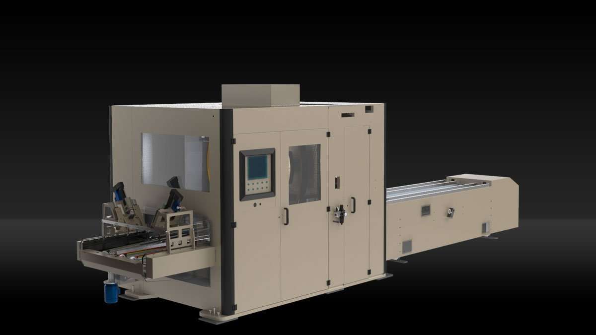 3D rendering of Hesperia 4C Log Trimmer by Maflex