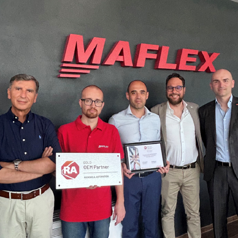 Maflex diventa Gold Partner OEM nel programma PartnerNetwork™ di Rockwell Automation. 