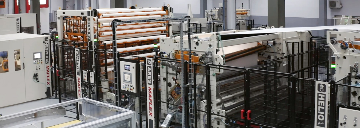 linea di tissue converting maflex